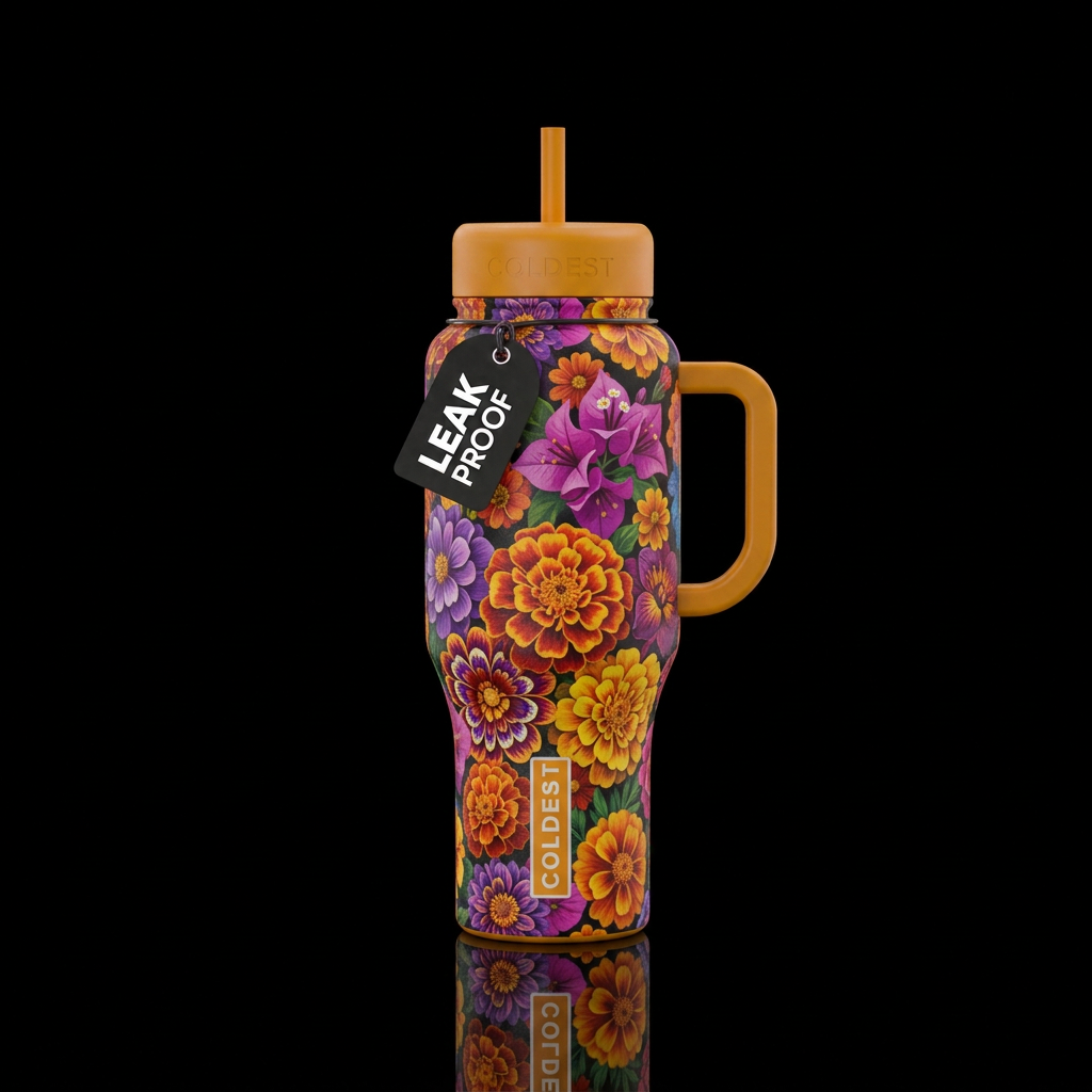 Remember Me water bottle design