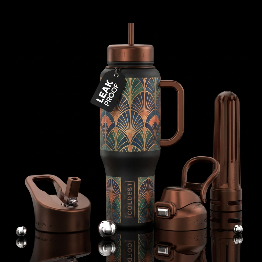 Ageless, classic water bottle design