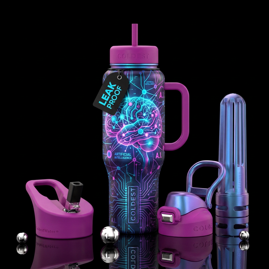 artificial intelligence, A. I. water bottle design