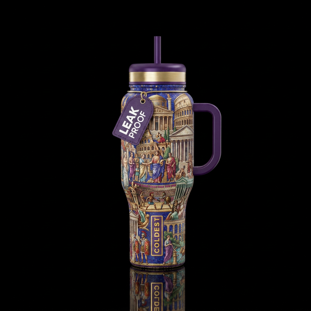Roman Empire, water bottle design